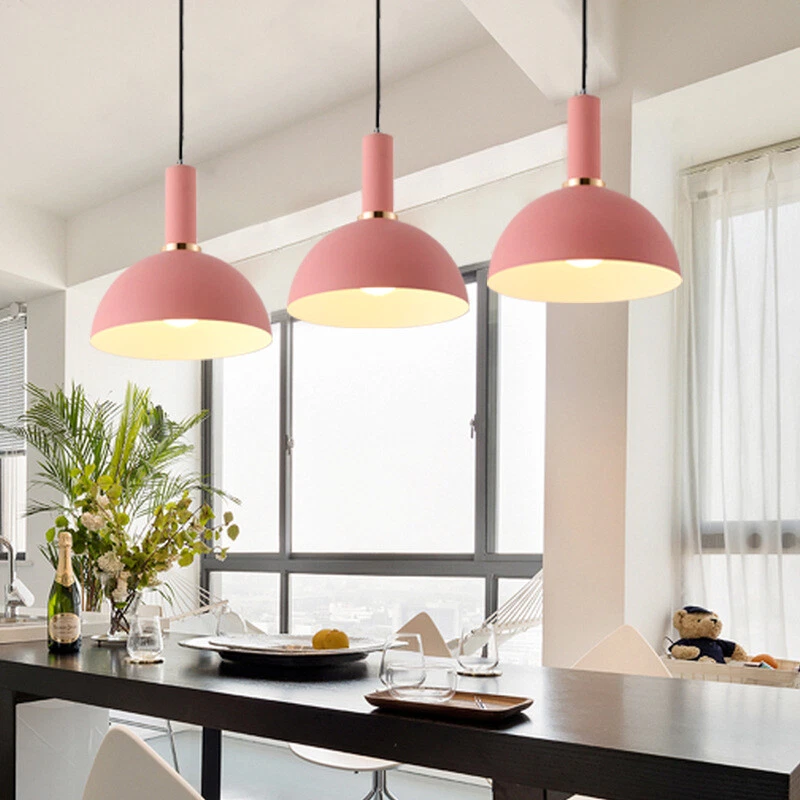 Pink ceiling pendant light deals