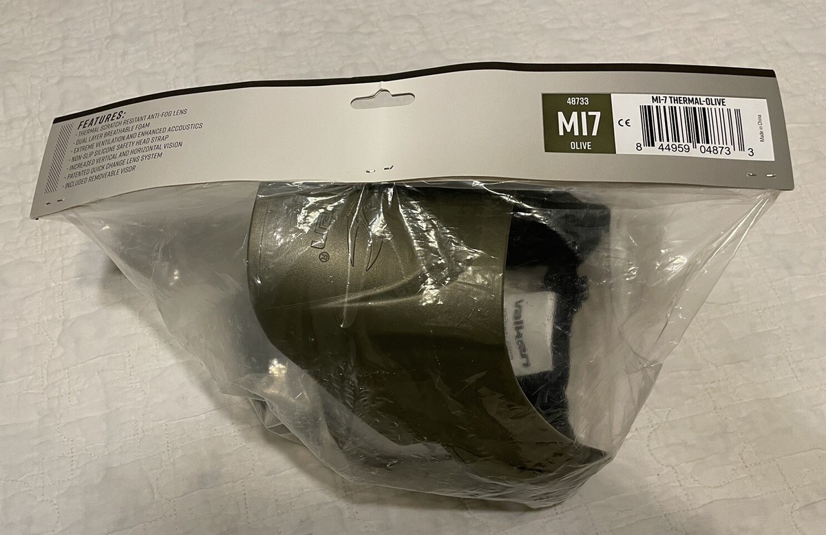 Valken Paintball Annex MI-7 Thermal Lens Protective Goggle Mask