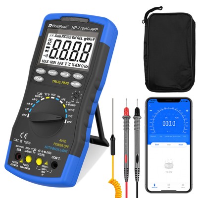 HoldPeak TRMS 6000 Counts Digital Multimeter Auto-Range 750V AC/DC Current volt