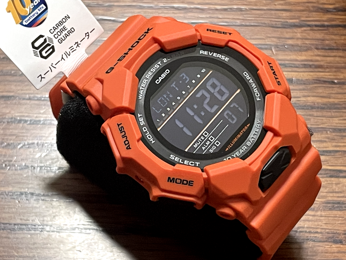 CASIO G-SHOCK GD-010-4JF Orange 10 Year Battery 2024 NEW JAPAN