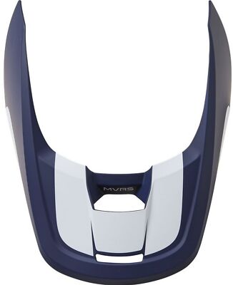 Fox Racing V1 Werd Helmet Visor/Peak Navy Blue/White