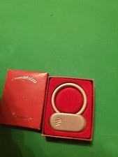 Weight Watchers 10 Pound Milestone Loss Keychain Key Fob Award Silvertone W/Box