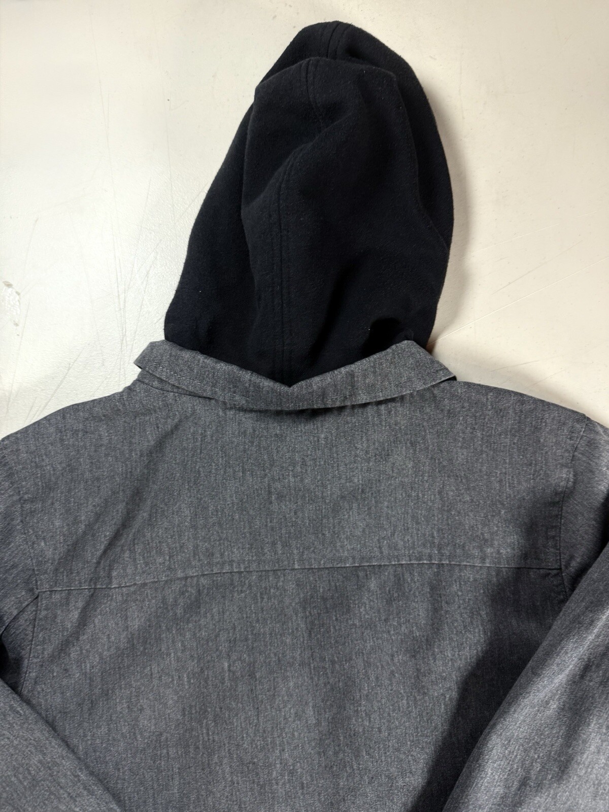 Empyre Jacket Small Black/Gray Soft Shell Zippere… - image 15