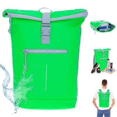 Rucksack Plane Time Bag Fahrradrucksack Mart Freizeitrucksack Neon Grün 30 +f