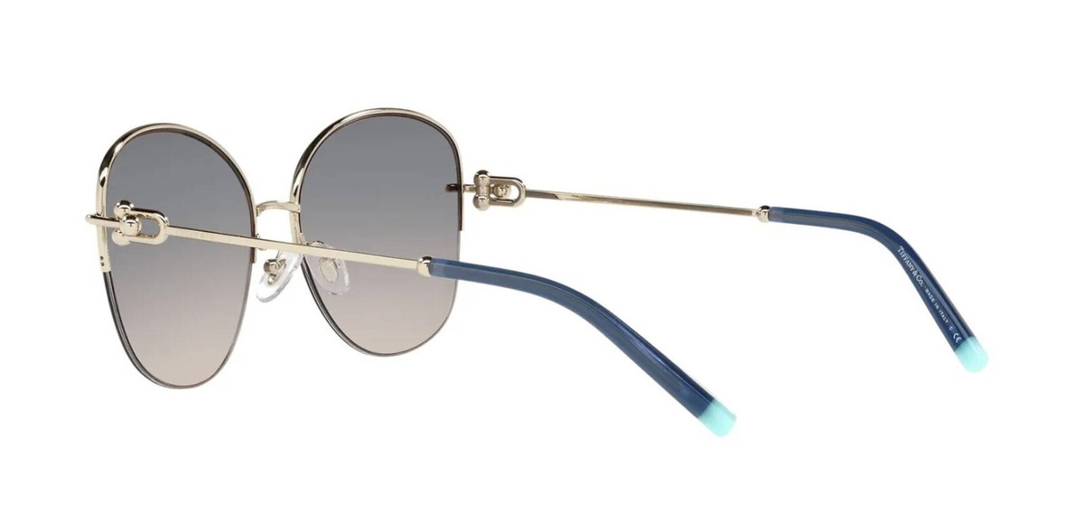 Tiffany TF 3082 Pale Gold/Grey Silver Mirrored (6169/1U