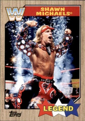 Shawn Michaels 2017 Topps Heritage WWE Legends Card #94 | eBay Shawn Michaels 2017 Topps Heritage WWE Legends Card #94 | eBay