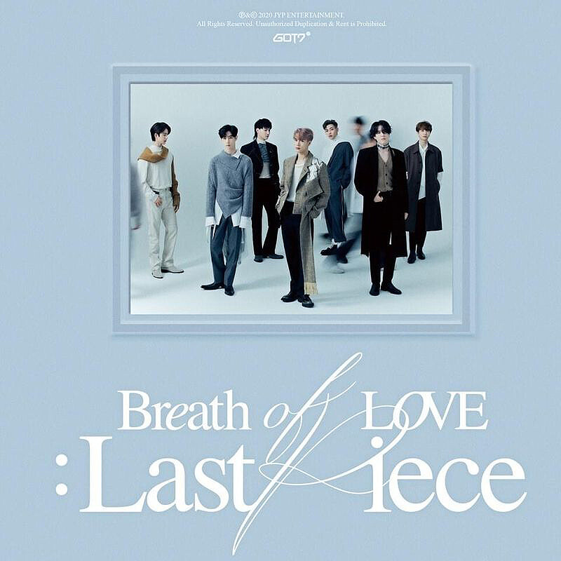 GOT7 BREATH OF LOVE:LAST PIECE 7 Ver SET 7CD+POSTER+7 Photo Book+