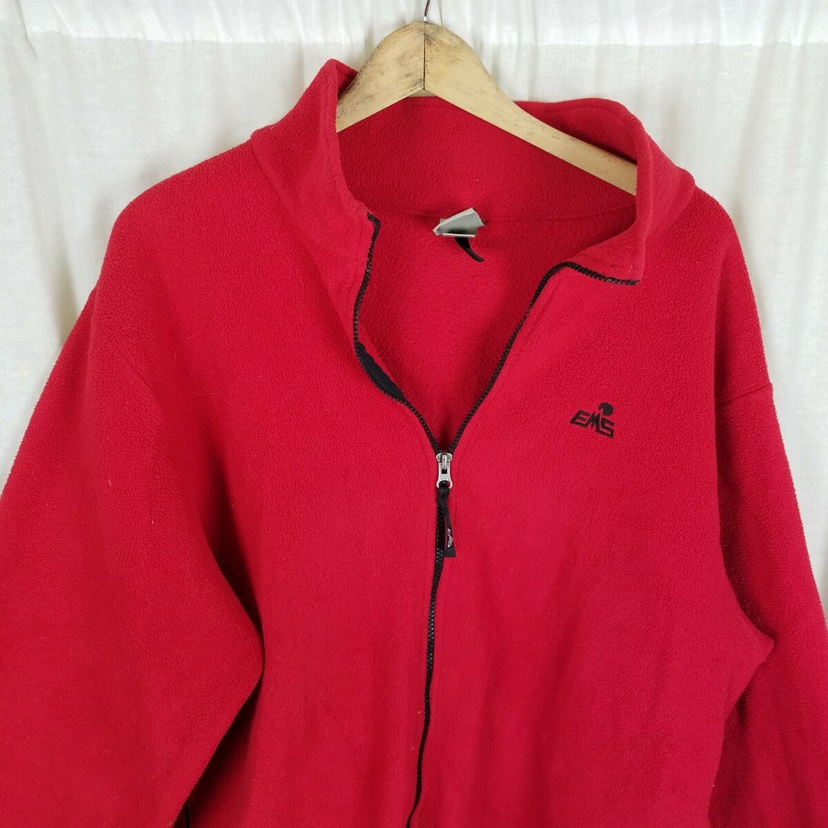 Vintage EMS Full Zip Up Fleece Jacket Mens L Eastern Vintage EMS Full Zip Up Fleece Jacket Mens L Eastern