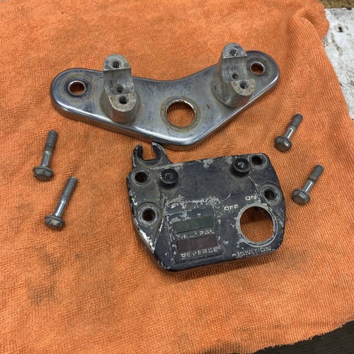 OEM TOP TRIPPLE TREE FORK CLAMP PLATE 200E 200ES BIG RED ATC HONDA 3 WHEELER - Picture 1 of 7