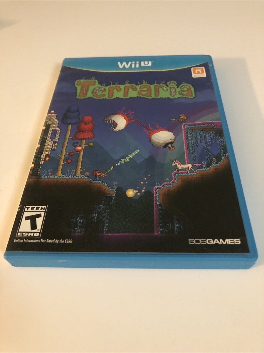 Terraria Wiiu Terraria Wii Terraria Nintendo Wii U Game - Main Image