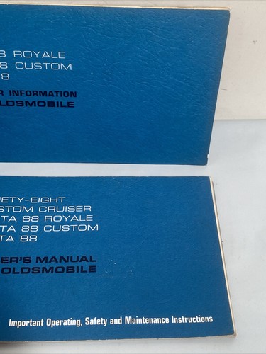 1971 Oldsmobile Delta 88 Royale & Custom Owner's Guide Manual - Picture 3 of 7