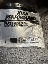 Fiber-metal High Performance Face shield Windows Wide View IR/UV Shade 5 4178