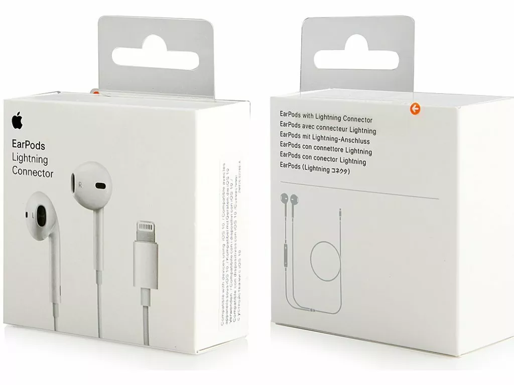 Apple EARPODS Lightning - ORIGINAL 100% OFFICIEL - écouteurs Iphone 7 8 X  XS 11