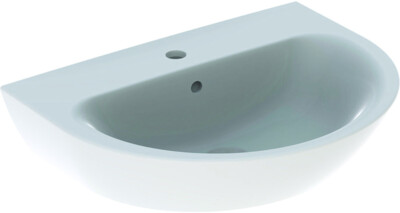 Geberit Renova Waschtisch mit Hahnloch mit Überlauf 500372011 65x50 cm weiß