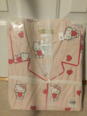 Pottery barn Teen Hello Kitty Heart Pajamas (New Unopened)