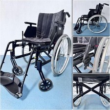 Etac Cross 5 aktywny wózek inwalidzki składany wózek inwalidzki adaptacyjny wózek inwalidzki SB42 *DOSKONAŁY*