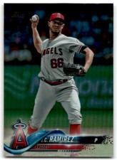 2018 TOPPS RAINBOW FOIL J.C. RAMIREZ LOS ANGELES ANGELS #568