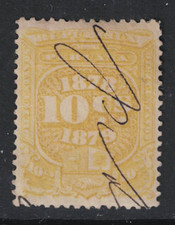 Peru 1878-79 10c Revenue Used - S29121
