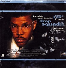Drop Squad Laserdisc-Eriq LaSalle, Vondie Curtis-Hall Spike Lee 