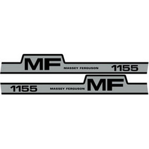 Hood Decals For Massey Ferguson 130, 135, 150, 165, 175, 180 Tractors