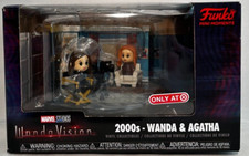 Mini Momentos Funko Marvel Studios Wandavision (exclusivo de Wanda y Agatha años 2000)