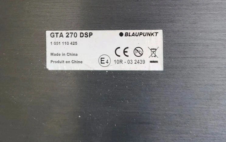 Blaupunkt 270 DSP 2 Kanal Endstufe Verstärker - Bild 3 von 4