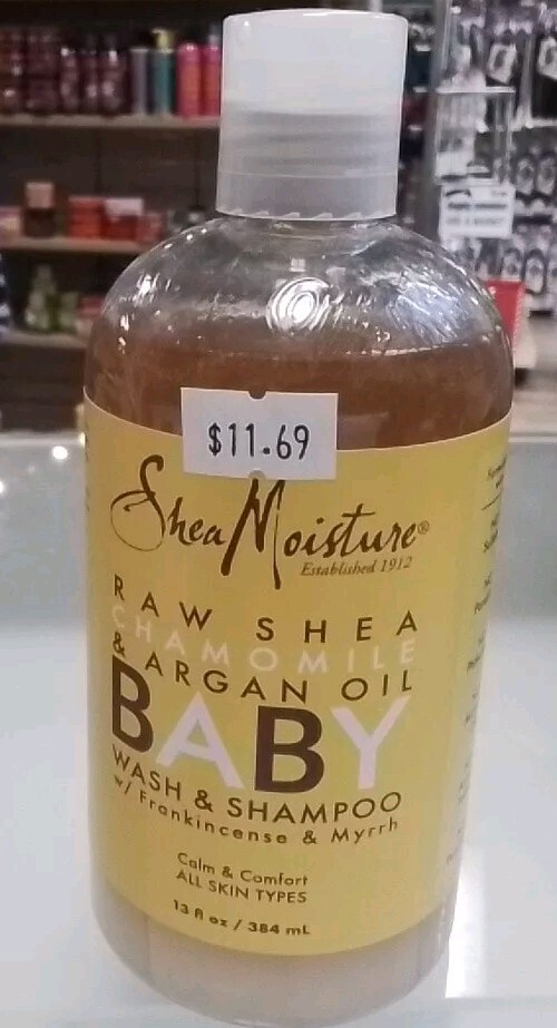 Shea Moisture Raw Shea Chamomile Argan Oil Baby Head-To-Toe Wash 
