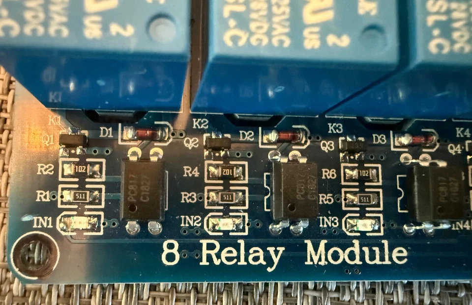 8 Channel DC 5V Relay Module for Arduino Raspberry Pi - Image 3 of 3
