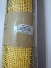 DECOR MESH 21" x 10 Yds Roll Yellow and Brown DIY Crafts Gifts, NEW IN PACK — photo 3