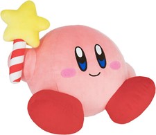 Kirby ALL STAR COLLECTION Kirby Star Rod Plush Doll Stuffed Toy L 30cm KP69