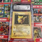 Pikachu  CGC 7 -  Black Star Promo 1 - Pokémon Card
