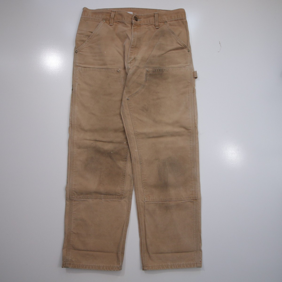 ②カーハートB01　サイズ30×32　ブラウン 楽天市場】カーハート Carhartt B01 ダブルフロント ダック