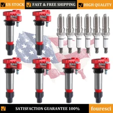 HIGH PERFORMANCE Spark Plug and Ignition Coils Pack UF569 for Chevy Impala 3.6L