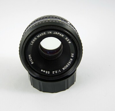 レア RICOH XR RIKENON 55mm f2.2 Pentax K Ricoh XR Rikenon 55mm F2.2 with Pentax K Mount | eBay