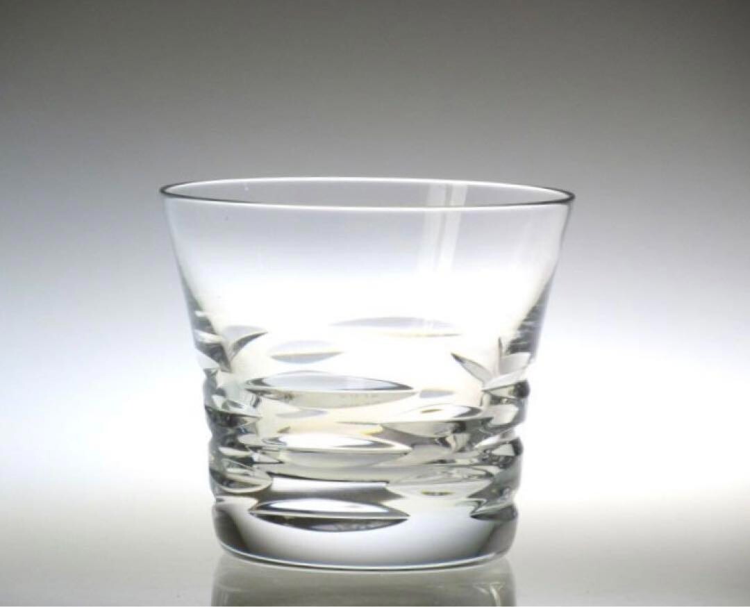 Baccarat LOLA 2012 Year Tumbler Crystal Rock Glass Set of 2