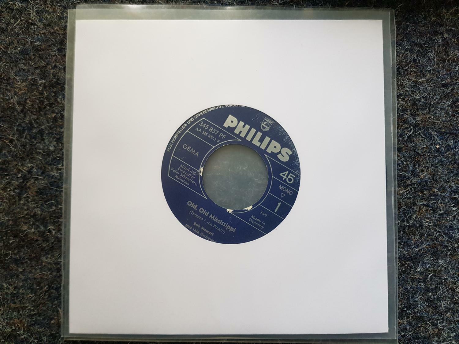 7"" Single Vinyl Bob Stewart - Old, old Mississippi