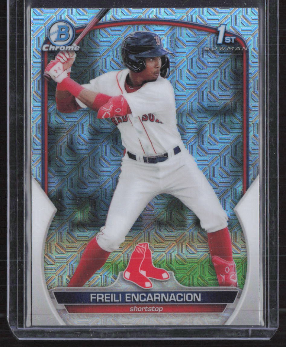 2023 Bowman Megabox #BCP-117 Freili Encarnacion 1st Mojo Refractor