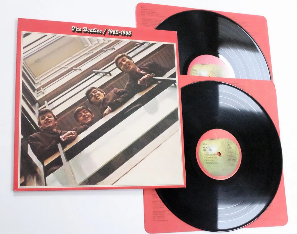 THE BEATLES 1962-1966 RED ALBUM 2x LP VINYL EX/N MINT Original UK Best Of Double - Image 2 of 4