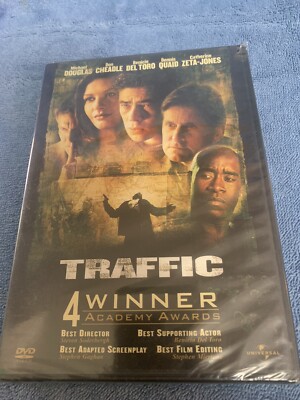 TRAFFIC  -Steven Spielberg Benicio Del Toro Catherine Zeta-Jones