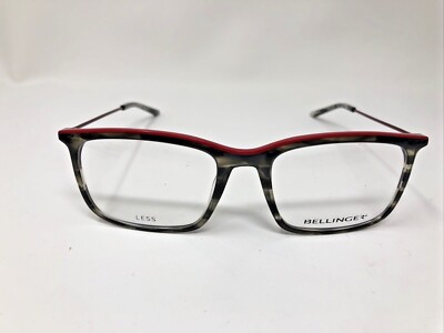 BELLINGER DENMARK EYEGLASSES ACE/TITANIUM 1814 710 43-19-145 GRAY RED Q429