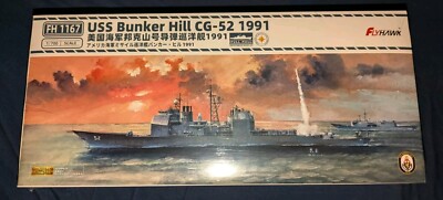Flyhawk 1/700 USS Bunker Hill CG 52 US Navy Ticonderoga Class Cruiser Model