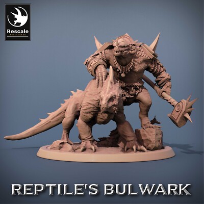 Echsenmenschen Tierbändiger F1 - Reptiles Bulwark - Lord Of The Print - Tabletop