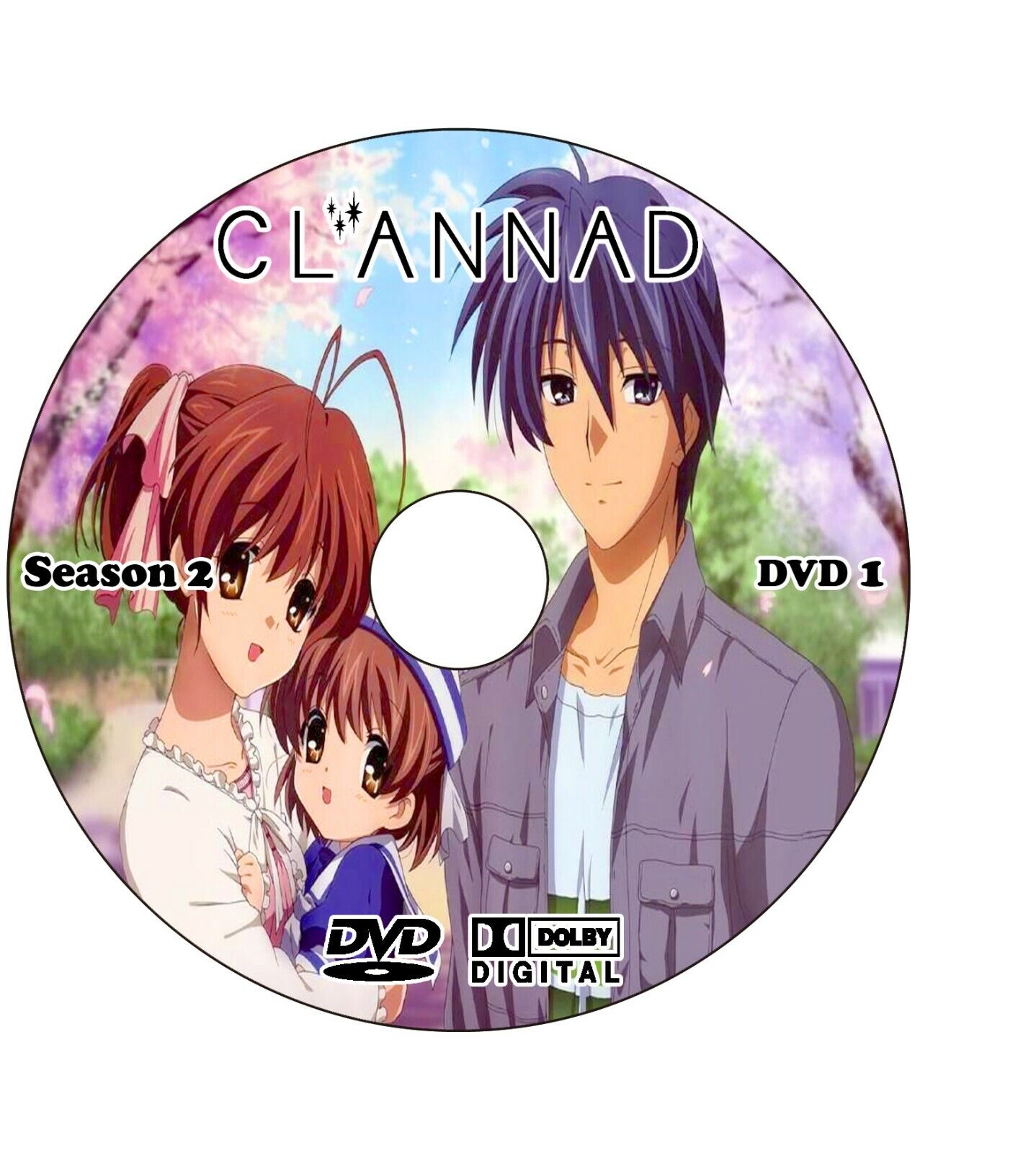 ANIME, CLANNAD, 1st & AFTER STORY+ MOVIE ,1-44+5+1 EPISODE, 7 DVD,  ENG-AUDIO