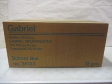 Original Case of 12 Gabriel Hubley School Buses No. 26123