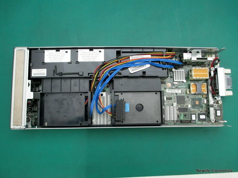 HP 507865-B21 ProLiant BL280c G6 CTO (No CPU's/RAM/Drives) 598167-001 - Image 2 of 4