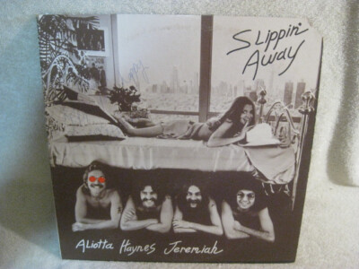 Slippin' away LP ALIOTTA, HAYNES, JEREMIAH ''SIGNED'' by ALIOTTA EX/EX STEREO