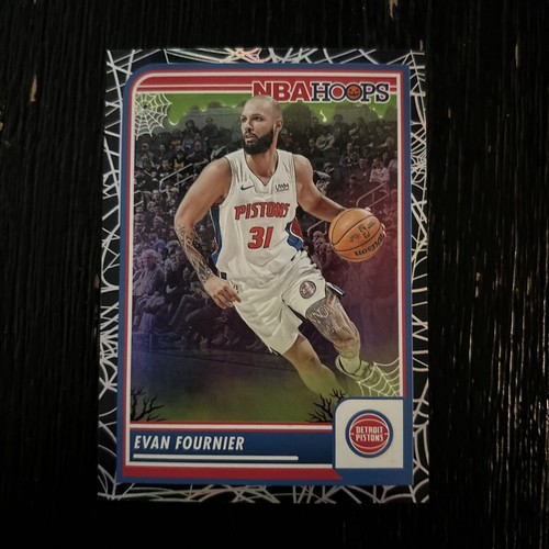 2023-24 Panini Haunted Hoops - Holo Webs #194 Evan Fournier