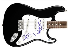 Los Lobos Signed Autographed Guitar ACOA