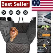 Luxury 100 Waterproof Dog Seat Cover - Heavy Duty Hammock for Cars  SUVs