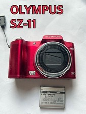 Olympus SZ-11 Compact Digital Camera Red Tested From Japan